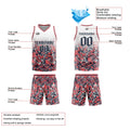 Custom White Pink Navy Basketball Jersey Uniform Suit Printed Your Logo Name Number