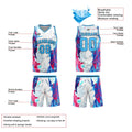 Custom Light Blue Basketball Jersey Uniform Suit Printed Your Logo Name Number