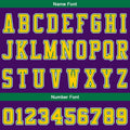 Custom Basketball Jersey Uniform Suit Printed Your Logo Name Number Purple-Green