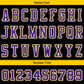 Custom Basketball Jersey Uniform Suit Printed Your Logo Name Number Black-Purple
