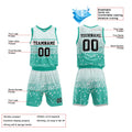 Custom Basketball Jersey Uniform Suit Printed Your Logo Name Number Green