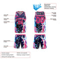 Custom Broken Red Basketball Jersey Uniform Suit Printed Your Logo Name Number