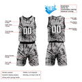 Custom Basketball Jersey Uniform Suit Printed Your Logo Name Number tie-dyed-Gray