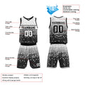 Custom Basketball Jersey Uniform Suit Printed Your Logo Name Number Black