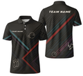 Modern Geometric Angular Stripes Bowling Jersey