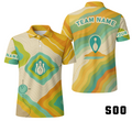 Vintage Contour Map Trail Bowling Jersey