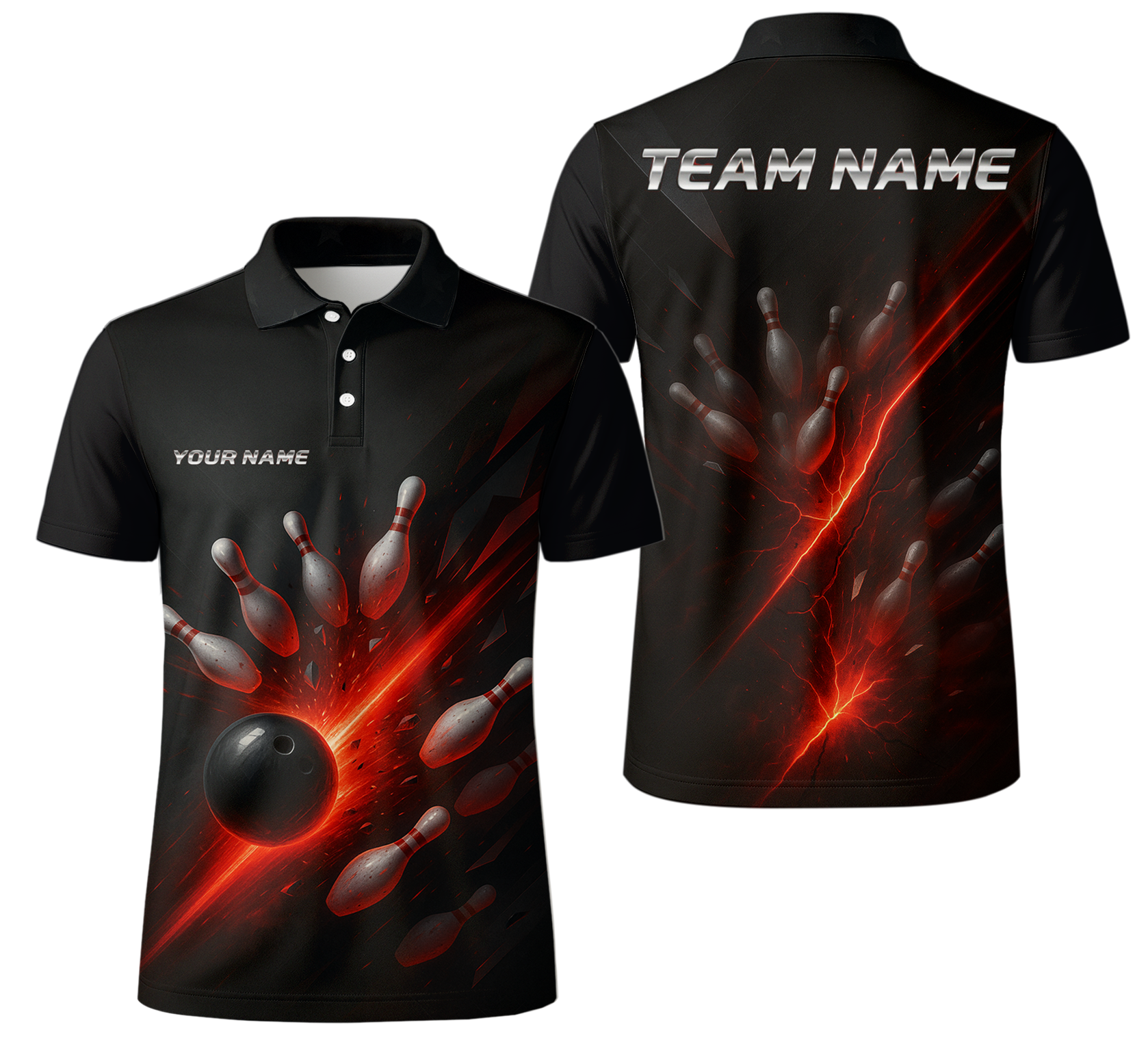 Intense Shatter Strike Explosion Bowling Jersey
