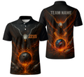 Majestic Eagle Fire Fury Bowling Jersey