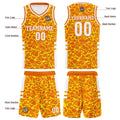 Custom Orange Basketball Jersey Uniform Suit Printed Your Logo Name Number