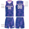 Custom Purple Light Blue Basketball Jersey Uniform Suit Printed Your Logo Name Number