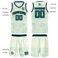 Custom Light Green Basketball Jersey Uniform Suit Printed Your Logo Name Number