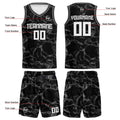 Custom Black Grey Basketball Jersey Uniform Suit Printed Your Logo Name Number