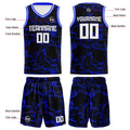 Custom Navy Royal Basketball Jersey Uniform Suit Printed Your Logo Name Number