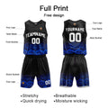 Custom Basketball Jersey Uniform Suit Printed Your Logo Name Number Royal