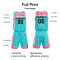 Custom Basketball Jersey Uniform Suit Printed Your Logo Name Number Pink