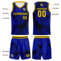 Custom Royal Basketball Jersey Uniform Suit Printed Your Logo Name Number