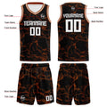 Custom Black Brown Basketball Jersey Uniform Suit Printed Your Logo Name Number