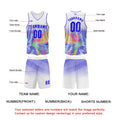 Custom White Basketball Jersey Uniform Suit Printed Your Logo Name Number