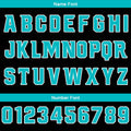Custom Black Teal Basketball Jersey Uniform Suit Printed Your Logo Name Number