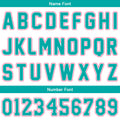 Custom Basketball Jersey Uniform Suit Printed Your Logo Name Number Teal