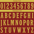 Custom Basketball Jersey Uniform Suit Printed Your Logo Name Number Crimson