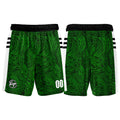 Custom Black Green Basketball Jersey Uniform Suit Printed Your Logo Name Number