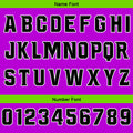 Custom Purple Green Basketball Jersey Uniform Suit Printed Your Logo Name Number