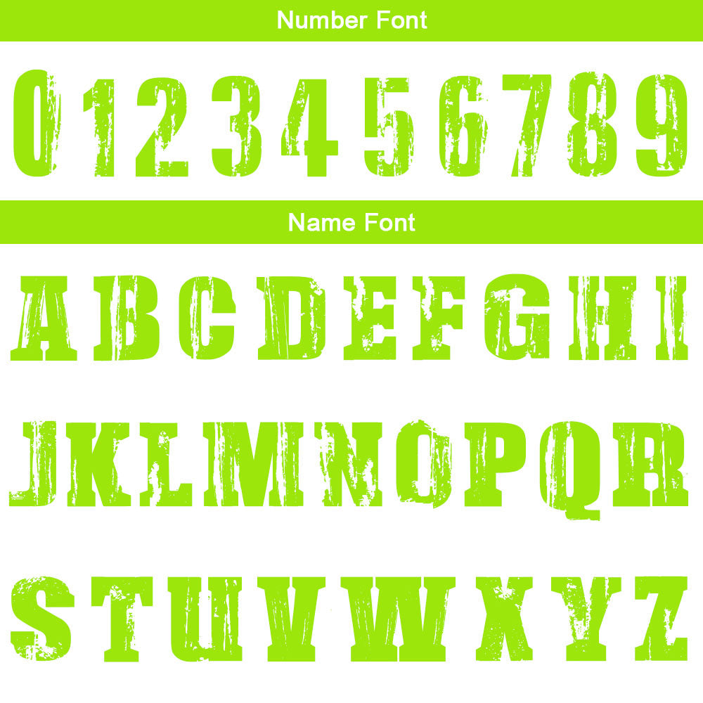 Custom Basketball Jersey Uniform Suit Printed Your Logo Name Number White-Neon Green