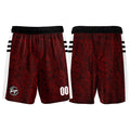 Custom Black Red Basketball Jersey Uniform Suit Printed Your Logo Name Number