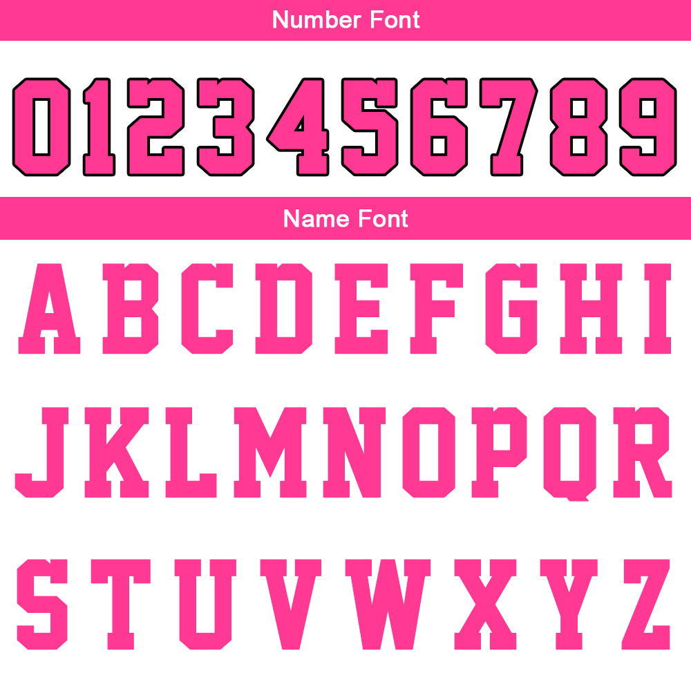 Custom Basketball Jersey Uniform Suit Printed Your Logo Name Number White-Pink