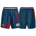 Custom Aegean Blue Basketball Jersey Uniform Suit Printed Your Logo Name Number