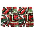 Custom Green Red Basketball Jersey Uniform Suit Printed Your Logo Name Number
