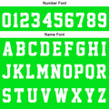 Custom Basketball Jersey Uniform Suit Printed Your Logo Name Number Green