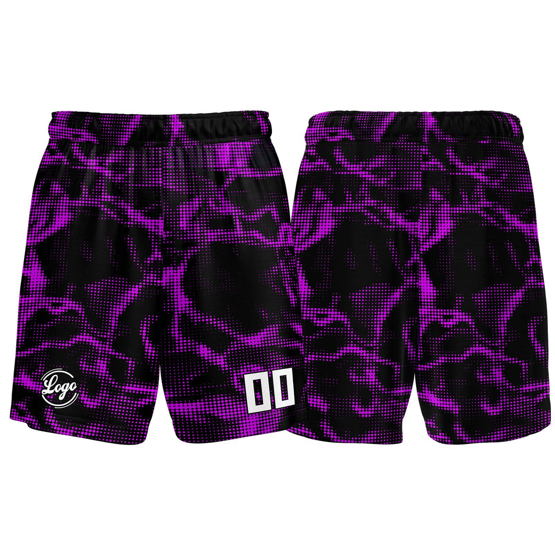 Custom Black Purple Basketball Jersey Uniform Suit Printed Your Logo Name Number