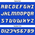 Custom Blue Basketball Jersey Uniform Suit Printed Your Logo Name Number