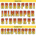 Custom Red Yellow Basketball Jersey Uniform Suit Printed Your Logo Name Number