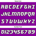 Custom Purple Basketball Jersey Uniform Suit Printed Your Logo Name Number