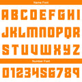 Custom Orange Basketball Jersey Uniform Suit Printed Your Logo Name Number