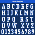 Custom Royal Basketball Jersey Uniform Suit Printed Your Logo Name Number