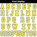 Custom White Black Yellow Basketball Jersey Uniform Suit Printed Your Logo Name Number