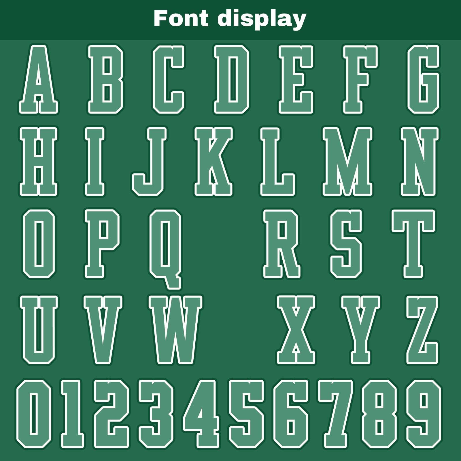 Custom Green Basketball Jersey Uniform Suit Printed Your Logo Name Number