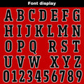 Custom Red Basketball Jersey Uniform Suit Printed Your Logo Name Number