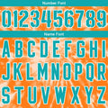 Custom Basketball Jersey Uniform Suit Printed Your Logo Name Number tie-dyed-Orange