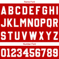 Custom Basketball Jersey Uniform Suit Printed Your Logo Name Number Red