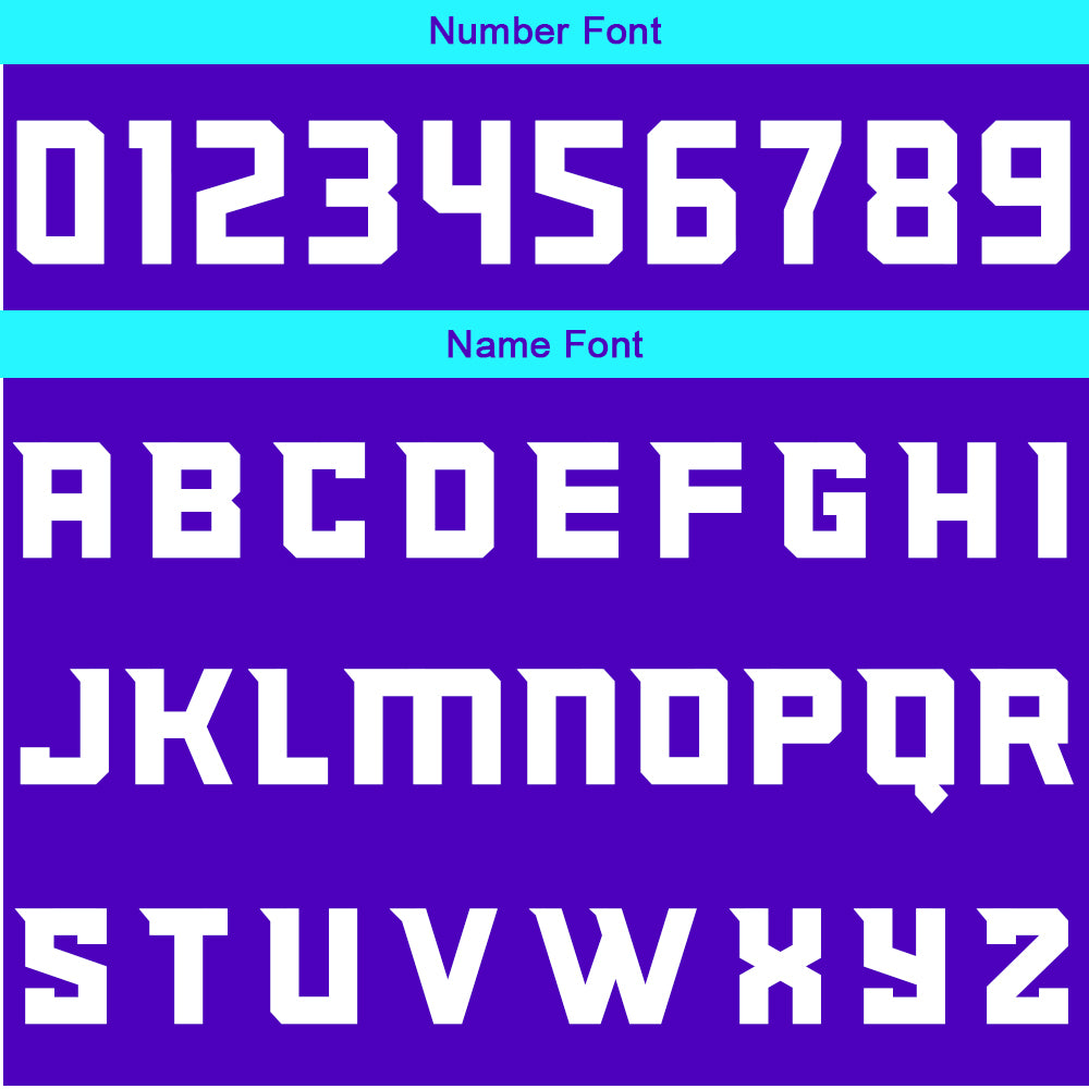 Custom Basketball Jersey Uniform Suit Printed Your Logo Name Number Purple-Light Blue