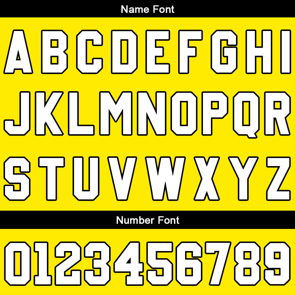 Custom Basketball Jersey Uniform Suit Printed Your Logo Name Number Yellow