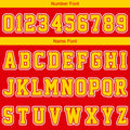Custom Red Orange Basketball Jersey Uniform Suit Printed Your Logo Name Number
