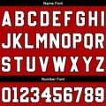 Custom Basketball Jersey Uniform Suit Printed Your Logo Name Number Red