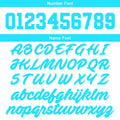 Custom Basketball Jersey Uniform Suit Printed Your Logo Name Number Black&Light Blue