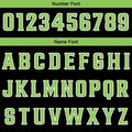 Custom Black Green Basketball Jersey Uniform Suit Printed Your Logo Name Number